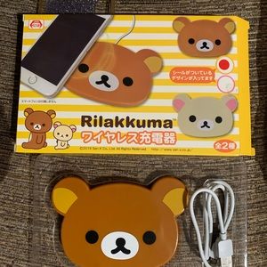 Super cute 🧸🐻rilakkuma wireless charger